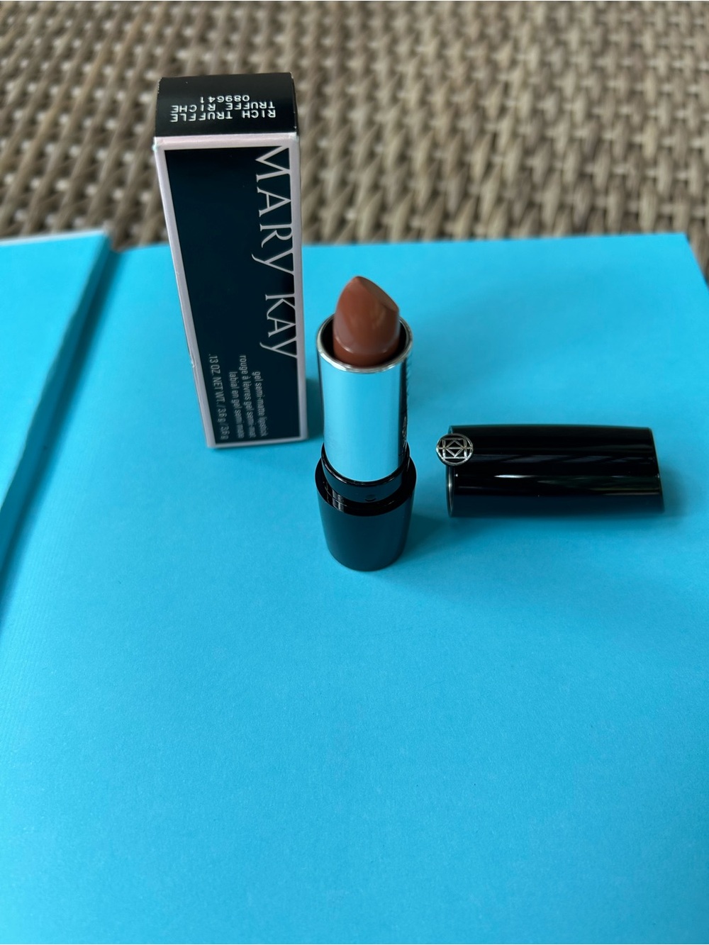 Mary Kay Rich Truffle Brown Lipstick - Warm Neutral Brown